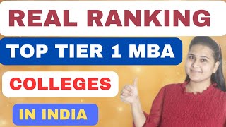 TOP Tier 1 MBA COLLEGES in India TOP MBA Colleges in India With Placements, Fees & Cut off
