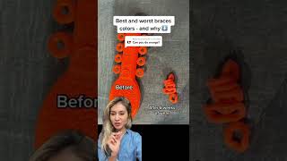 Best Braces Colors-Orange Before and After