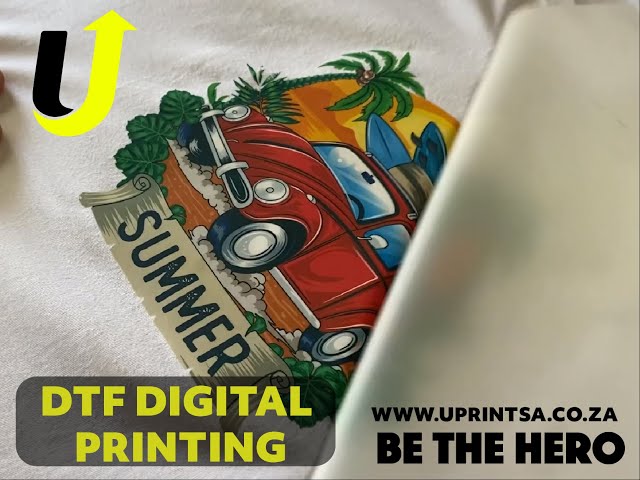 DTF Digital Printing (First Of It's Kind)