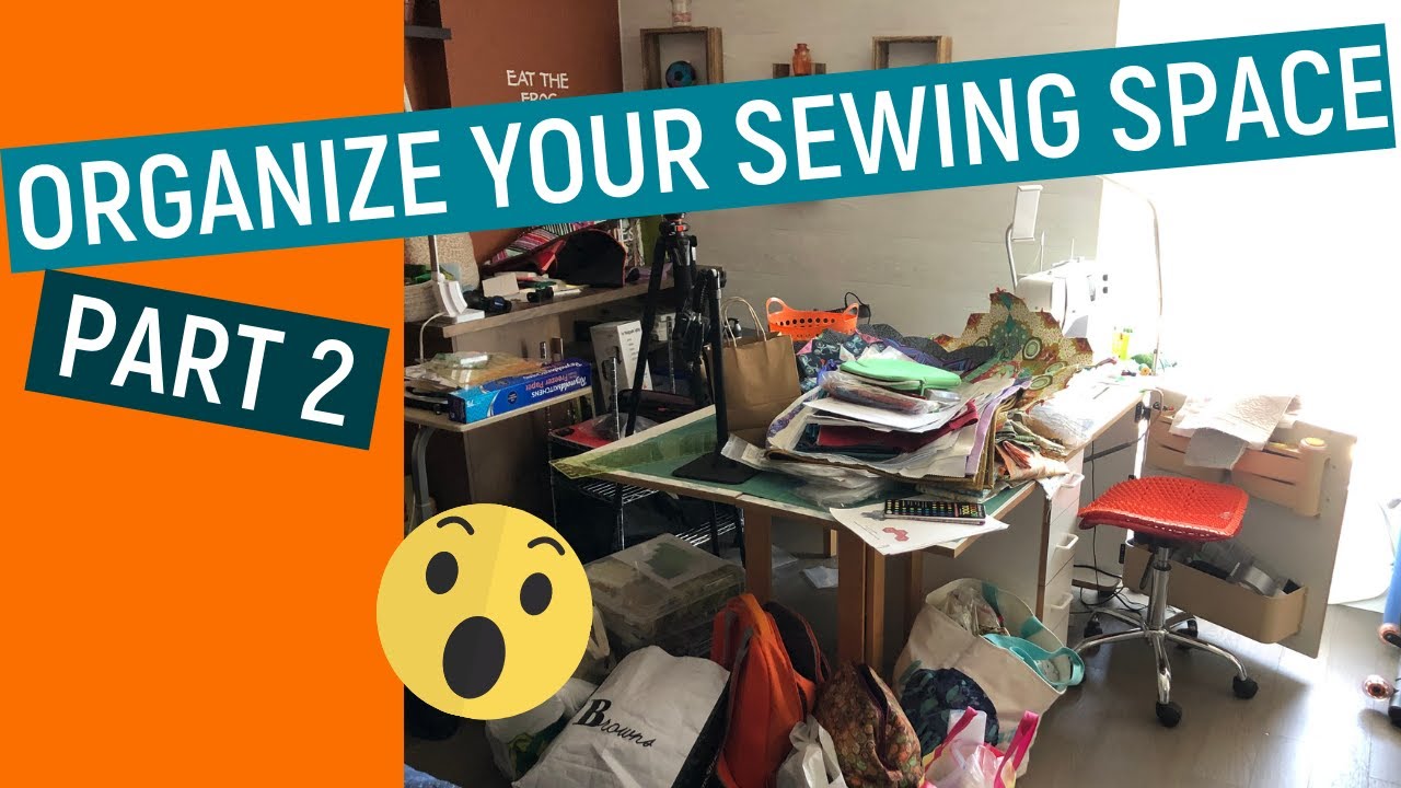 Sewing Room Organization Part 2: Organizing your Pressing and Cutting Work  Zones