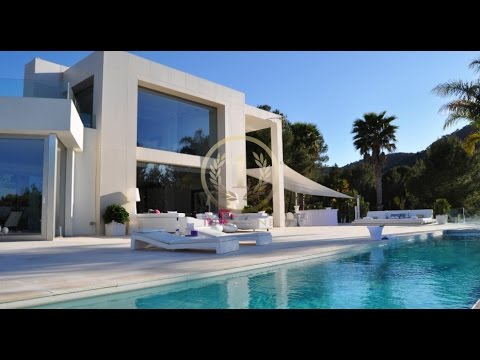 Fantastic modern new villa on ibiza luxury villas ibiza youtube Luxury villas ibiza