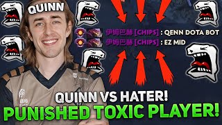 QUINN vs HATER! | QUINN on PUCK PUNISHED TOXIC PLAYER on PANGOLIER!