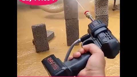 Pistolet lavage voiture