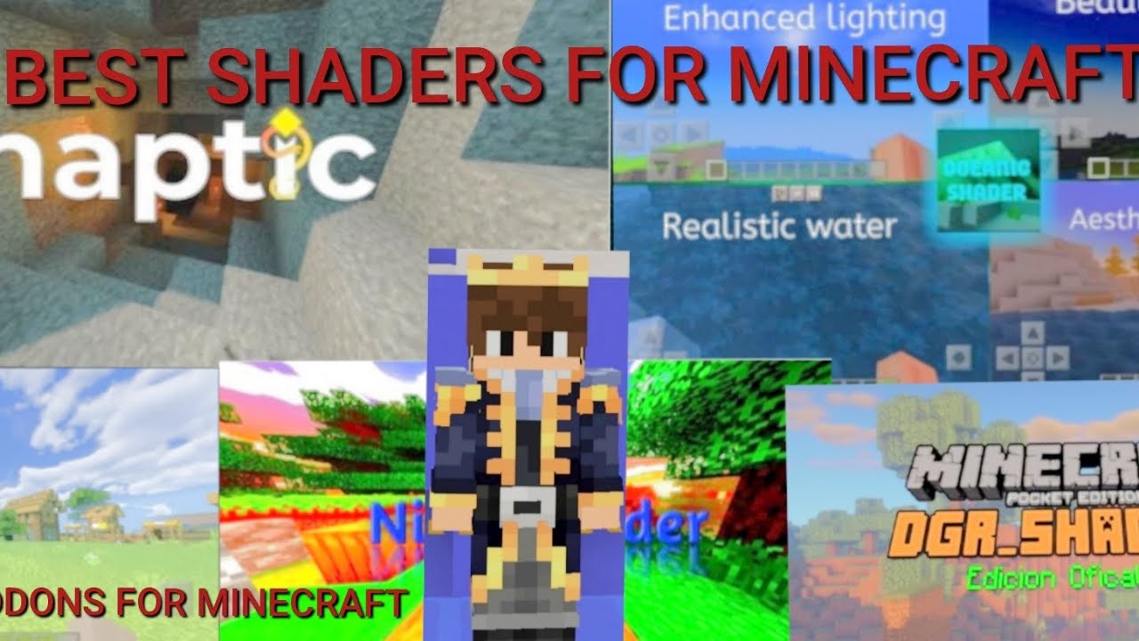 Top 5 best shaders for minecraft PE||SBS FACT GAMING - YouTube