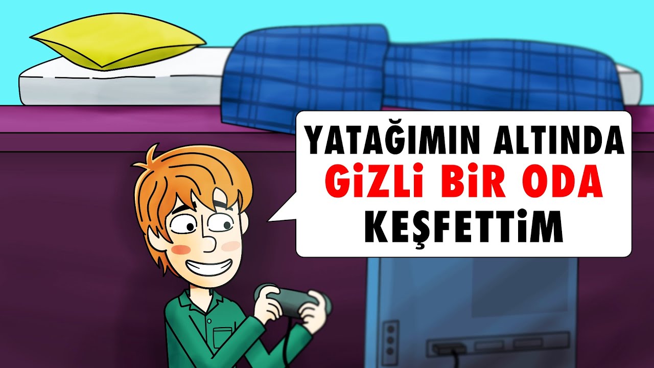 Yatağımın Altında Gizli Bir Oda Keşfettim ve Hayatım Değişti
