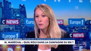 Marion Maréchal: "Jordan Bardella and I both want Marine Le Pen to win"
