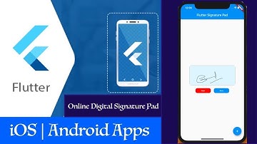 Signature Pad in Flutter | Digital Signature | Online Signature in iOS & Android Apps