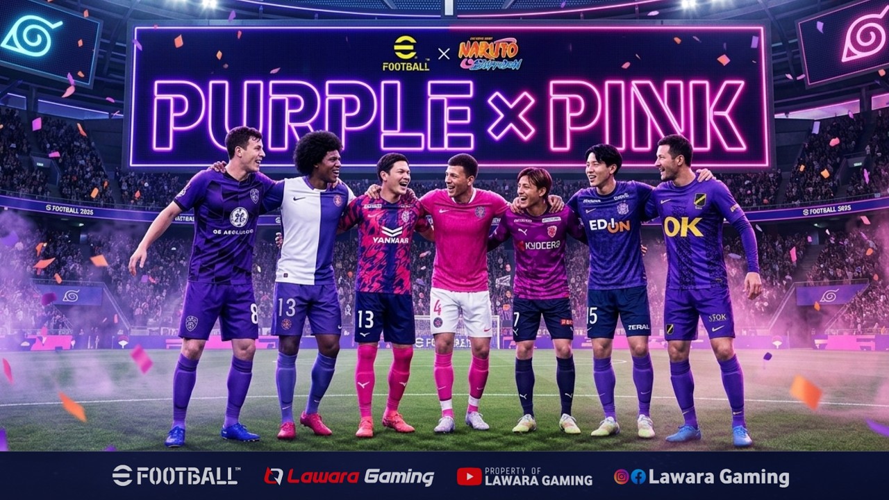Purple x Pink color edition🔥 eFootball kits - YouTube