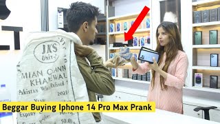 Beggar Buying iPhone 14 Pro Max Prank- Rich Beggar @BobbyButt