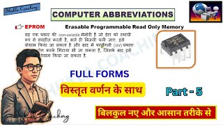 Computer Abbreviations for Competitive Exams | || Computer Full Forms | PART 5 || #computer