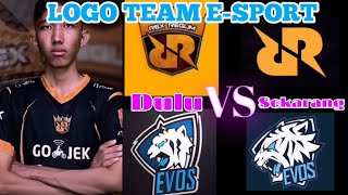 Logo Team E-SPORT Dulu VS Sekarang|| TEAM E-SPORT
