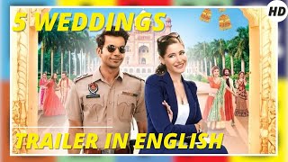 5 Weddings | Comedy | Romance | HD | Trailer in English