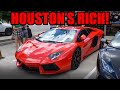 Houston's MILLIONAIRES Get a Little Rowdy LEAVING CAR MEET!
