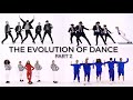 The evolution of dance  1950 to 2022  by ricardo walkers crew part 2