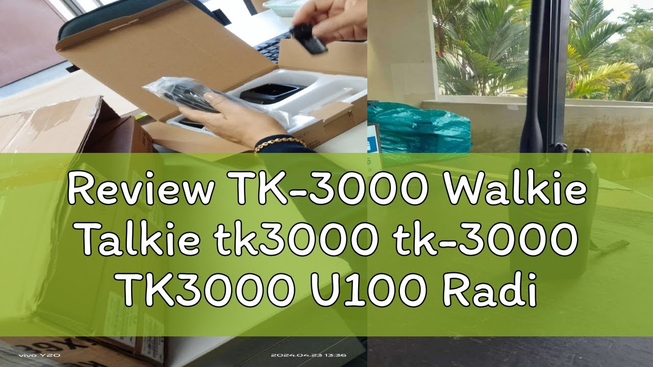 Review TK-3000 Walkie Talkie tk3000 tk-3000 TK3000 U100 Radio Walkie Talkie Kenwood tk3000 walkie t