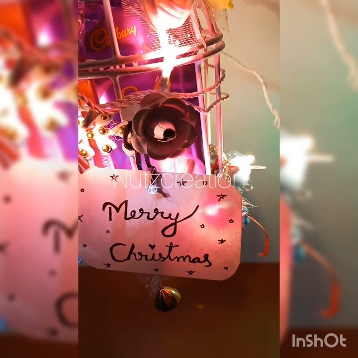 Christmas Gift |cage hamper| |Christmas Theme| |Jingle bells| |chocolate gift| |Surprise Gift|