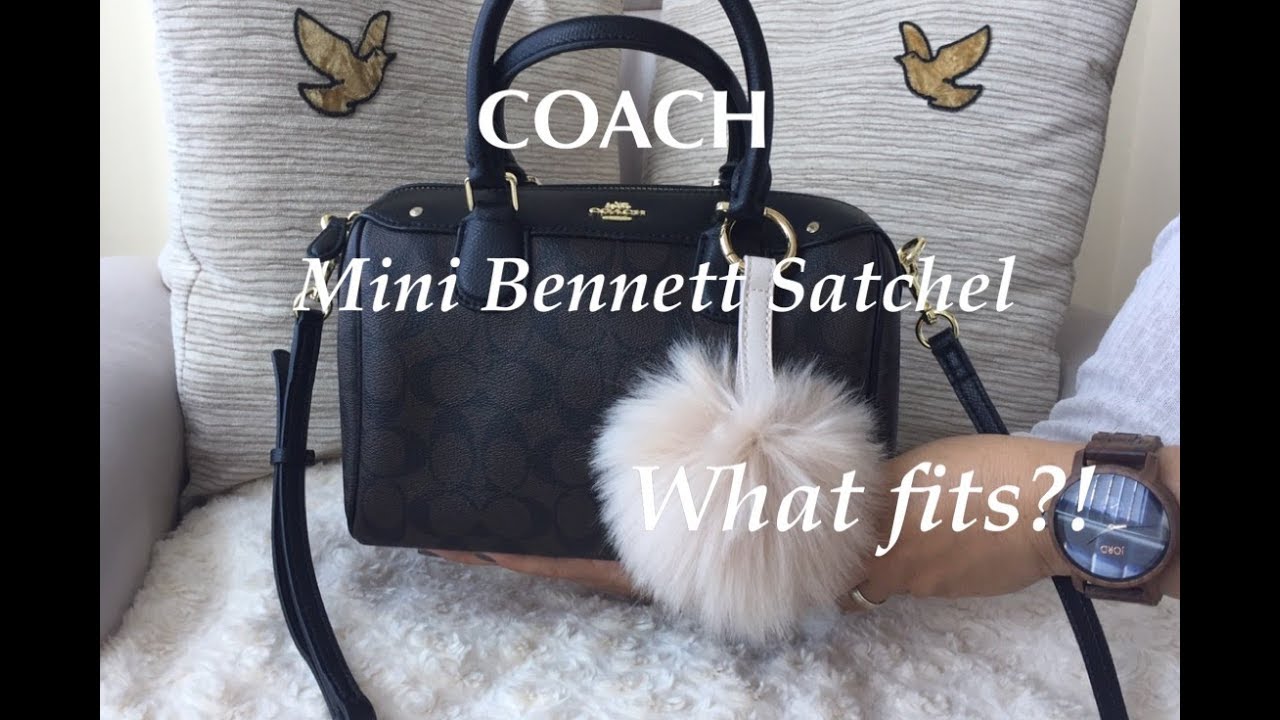 New vs. Old Version of the Coach Mini Bennett Satchel (LV Speedy  Alternative) 