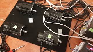 SFX100 motors test with PC