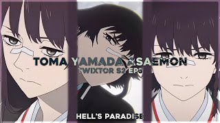 Toma Yamada Asaemon - Free Twixtor Clips Hells Paradise Season 2 Épisode 3