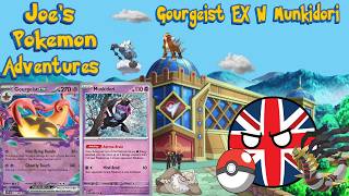 Gourgeist EX W Munkidori. Showcasing my modified LDF decklist. Pokémon Trading Card Game
