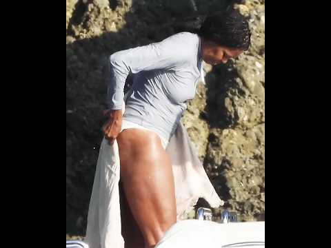 Michelle Obama enjoying a snorkeling session in Italy #shortsvideo