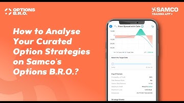 How to Analyse Your Curated Option Strategies on Samco