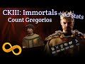 Ck3 Immortals(+100 Stats)Count Gregorios of Chios(1066-1409)