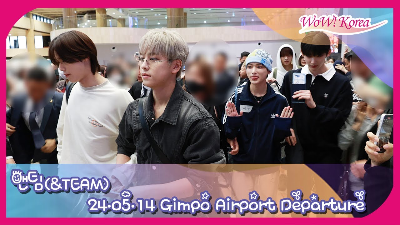 [4K] &TEAM、夜明けに入国するやいなや当日夕方飛行機で出国する赤ちゃん王子たち...「大勢のファンで空港は人だかり！」