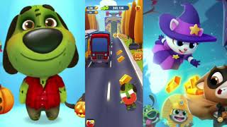 Talking Tom Gold Run - zombie Ben - Halloween Treats Talking Tom Gold Run - zombie Ben - Halloween Treats