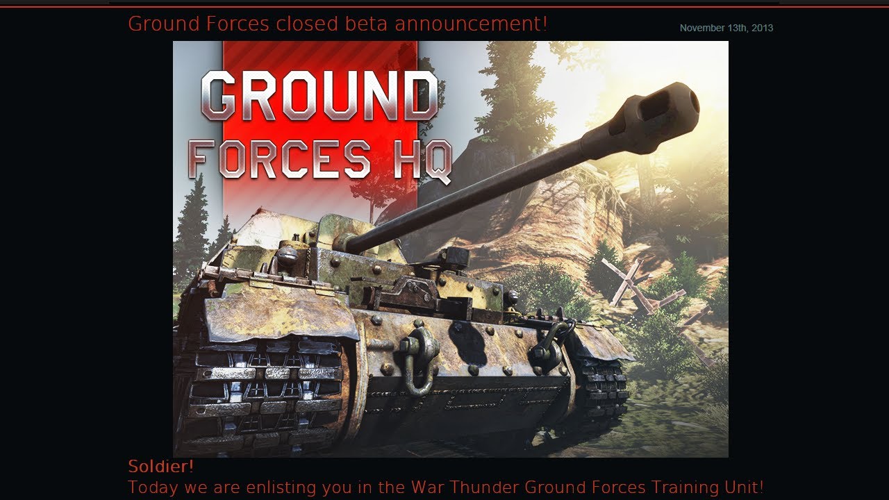 War Thunder Groundforces Achievement 1 - YouTube