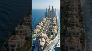 This Lion Mega Ship Just Became the Ultimate Floating Mega City! #LionMegaShip #HyperCongested
