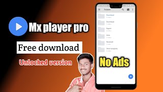 Free Download Mx player pro | unlocked version Mx player pro 2020