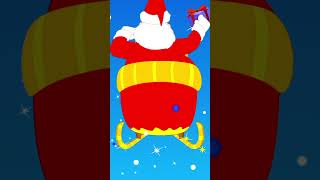 А вот и мистер Санта #shorts #herecomemrsanta #xmasmusic #christmasrhymes #kidscartoon