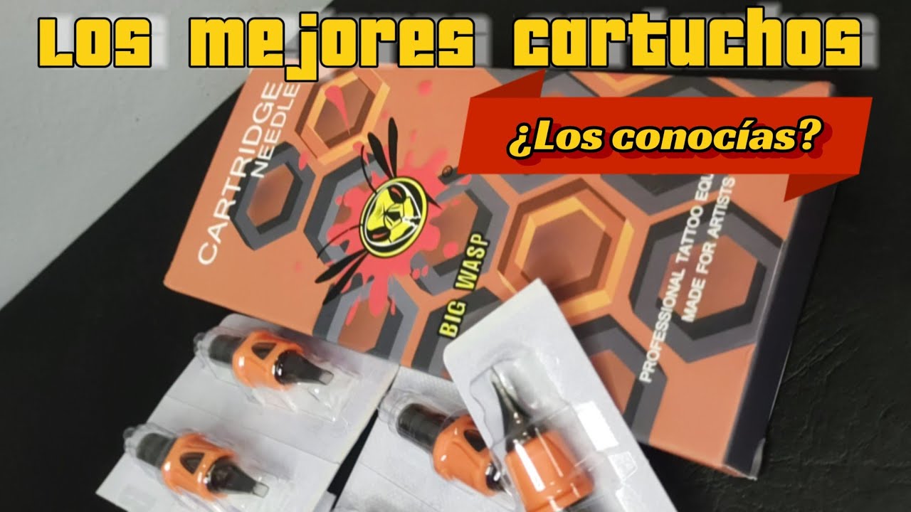 BIG WASP LOS MEJORES CARTUCHOS PARA TATUAR