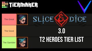 The Good, The Bad, & The Gambler - Slice & Dice Tier 2 Characters Tier List