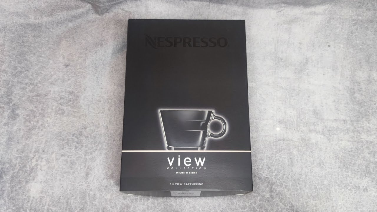Nespresso VIEW Cappuccino Cups & Saucers
