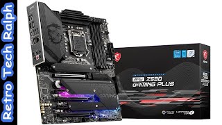MSI MPG Z590 GAMING PLUS Motherboard ATX Unboxing - YouTube