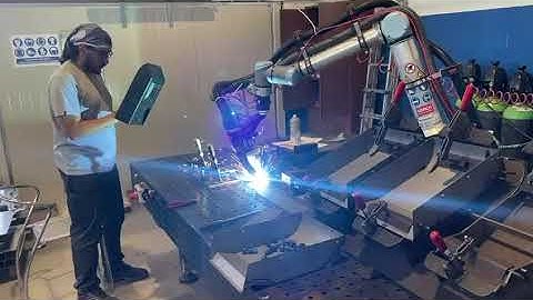 Therness AI Weld Monitoring Demo | Robotic Welding & Panel PC Interface