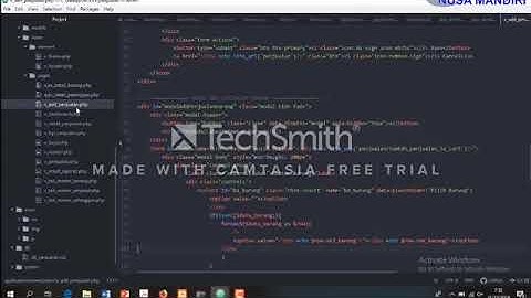 Tutorial cara membuat web penjualan menggunakan atom