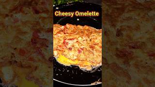 Cheese Pull Omelette 🧀🥚🔥 | 5-Minute Cheesy Breakfast Recipe | #Shorts