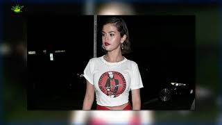 Selena Gomez Nearly Suffers Wardrobe Malfunction In Sexy Red Skirt With Thigh-High Slit