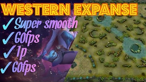 Terbaru config ML map western expanse super smooth | 60fps | lastest floryn