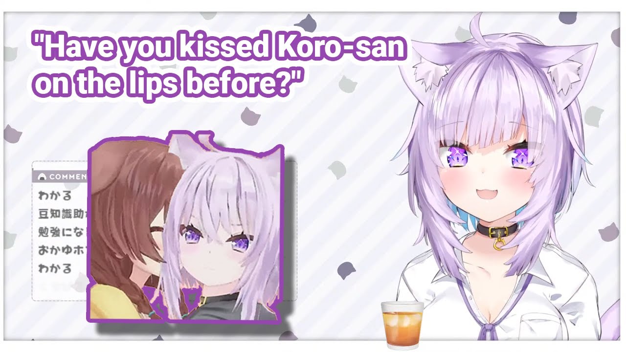 Okayu reveals that she's kissed Korone on the lips before [OkaKoro]