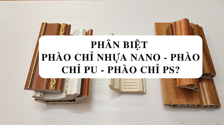 1 cây phào chỉ tưởng kích thước bao nhiêu