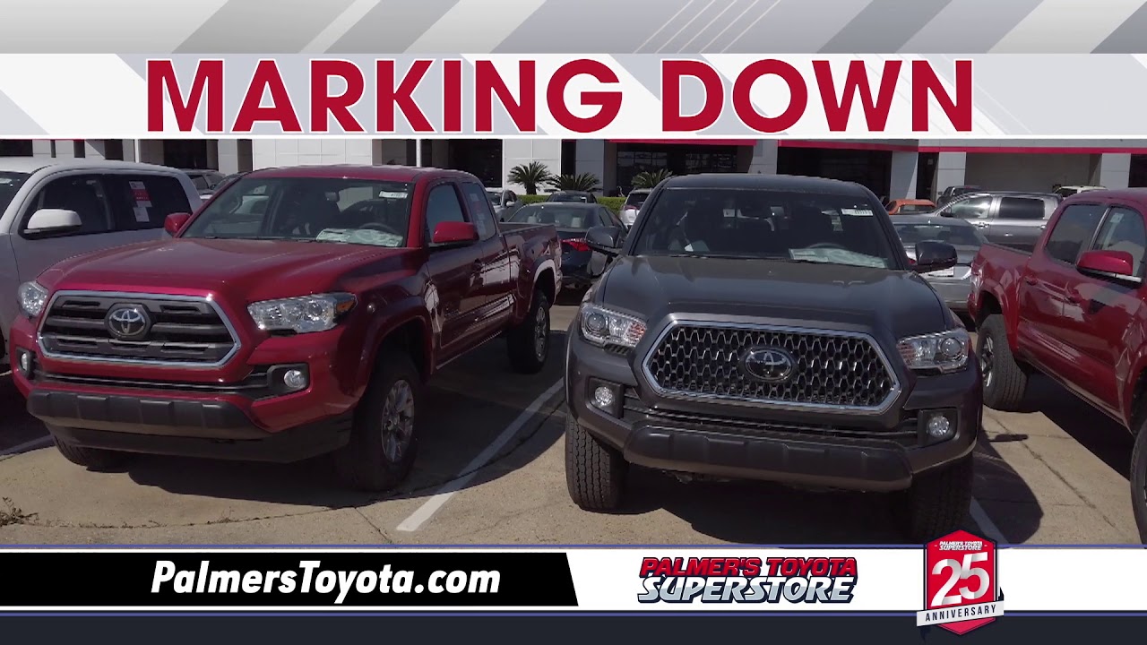 Palmer's Toyota Toyota National Clearance Event YouTube