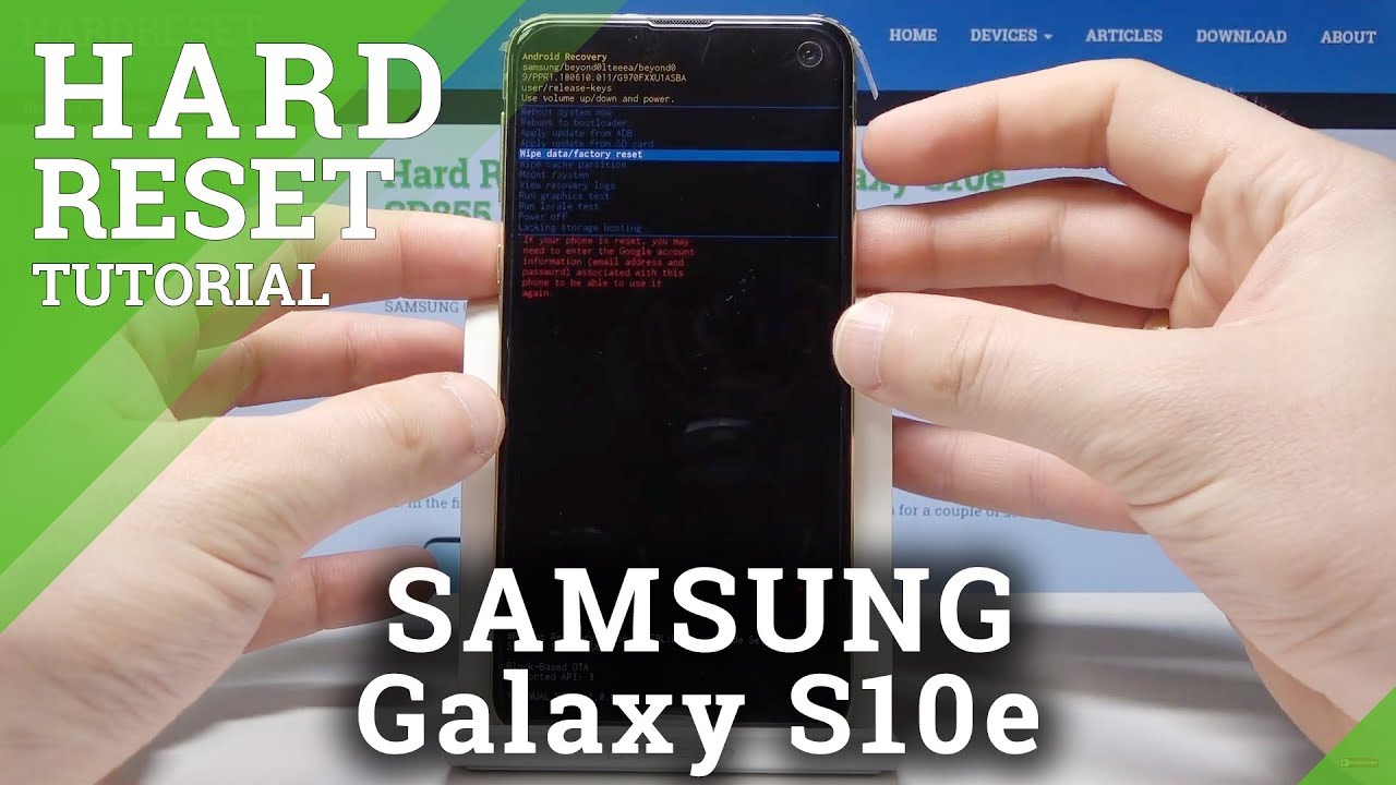 Hard Reset SAMSUNG Galaxy S28e SD28, Mehr anzeigen - HardReset.info