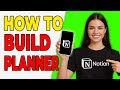 How To Build A Weekly Planner In Notion [Productivity Boost]