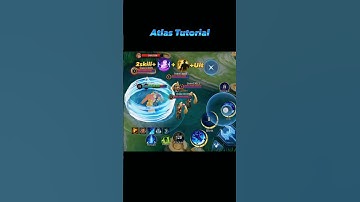 Atlas Tutorial Combo 😱 - Mobile Legends: bang bang