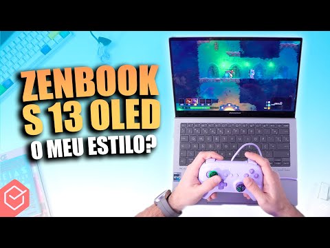 🔥O MAIS FINO e LEVE NOTEBOOK que JÁ TESTEI! // ASUS ZENBOOK S 13 OLED