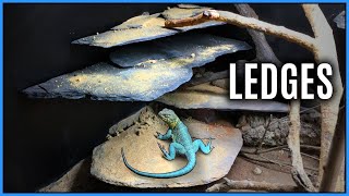 DIY Reptile Rock Ledges - REAL Rock Ledges for Reptiles